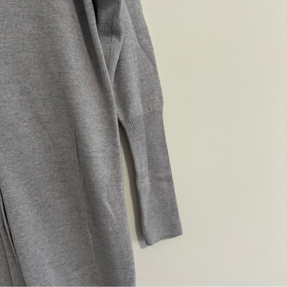 Wilfred Aritzia Merino Wool Grey Utopia Knit Button Front Dress Small - Picture 6 of 11